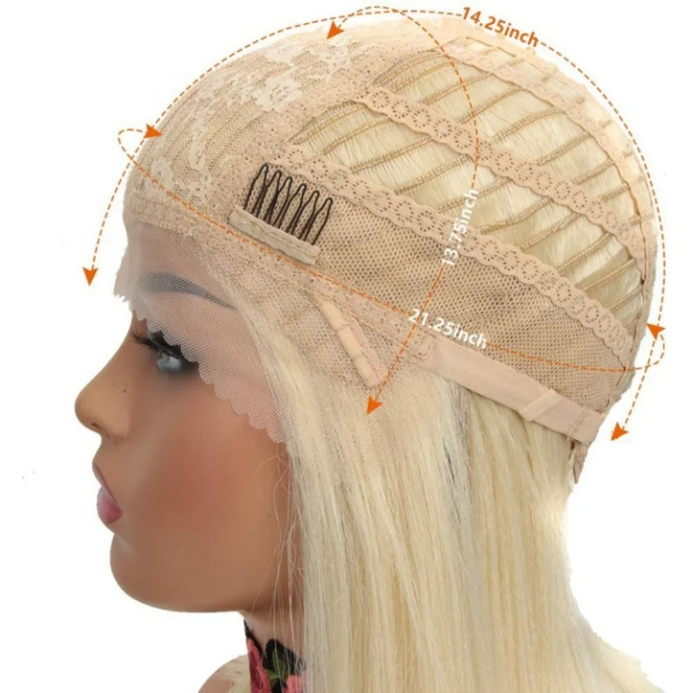 Blooming Hair Lace Frontal Prepluck Wig